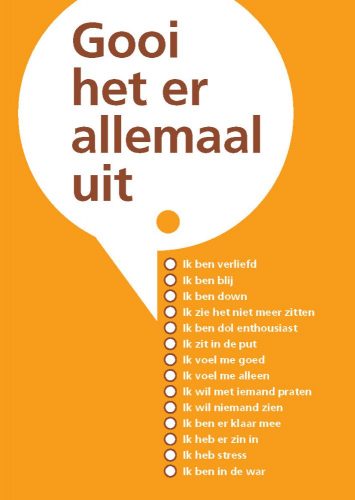 Poster gooi het er allemaal uit
