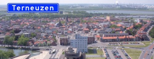 Foto van het landschap van Terneuzen